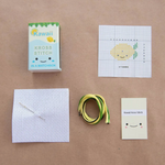 Kawaii Lemon Mini Cross Stitch Kit