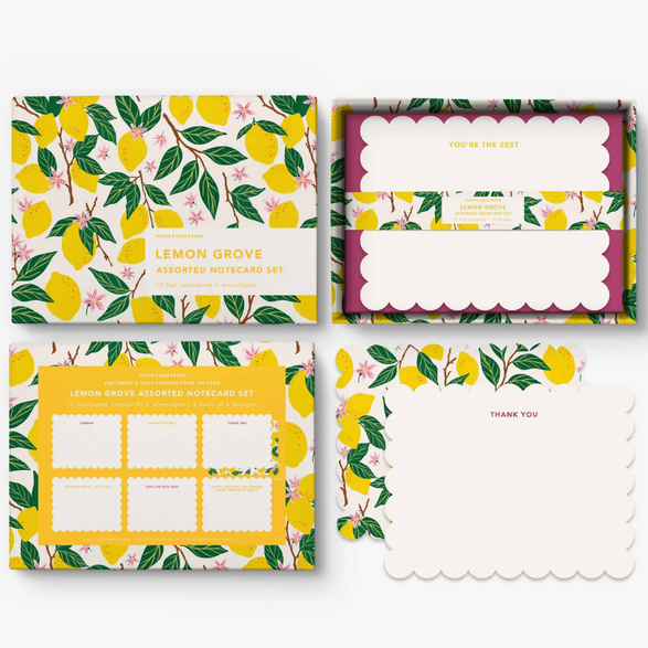 Lemon Grove Notecard - Set of 12