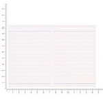 Mini Lined Campus Notebook: Green
