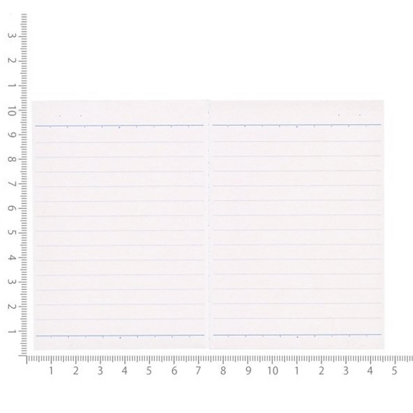 Mini Lined Campus Notebook: Green