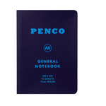 Small Lined General Notebook: Navy (A6)