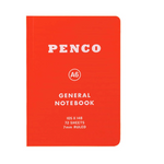Small Lined General Notebook: Red (A6)
