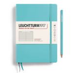 Leuchtturm Lined Notebook: Aquamarine