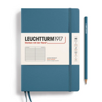 Leuchtturm Lined Notebook: Stone Blue (A5)
