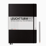 Leuchtturm Lined Notebook: Black (A4+) - 235 pages