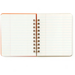 Lined Notebook: Mini Penco Blue