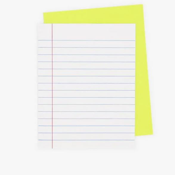 Lined Notebook Paper Boxed Set