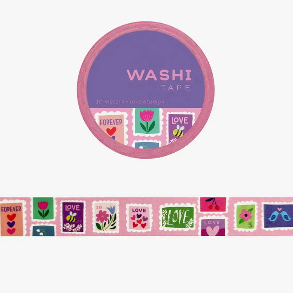 Love Stamps Washi Tape (15mm)