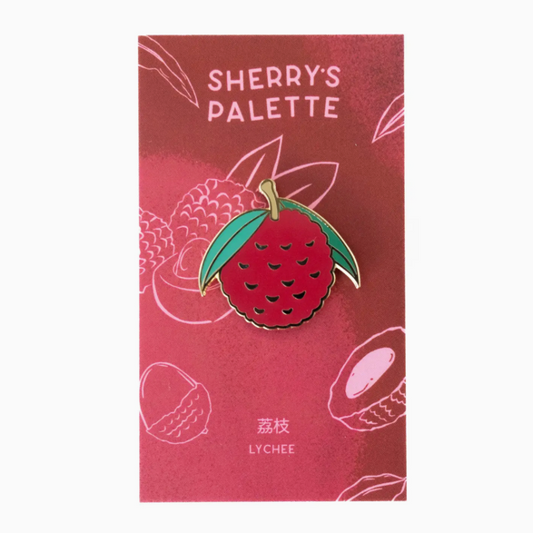 Lychee Enamel Pin