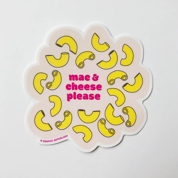 Mac and Cheese Sticker