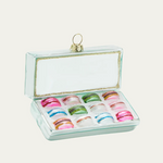 Blue Macaron Box Ornament