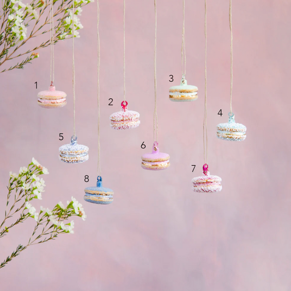 Macaron Ornament - 8 options