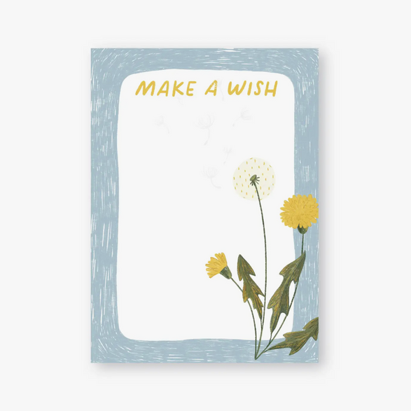 Make A Wish Notepad