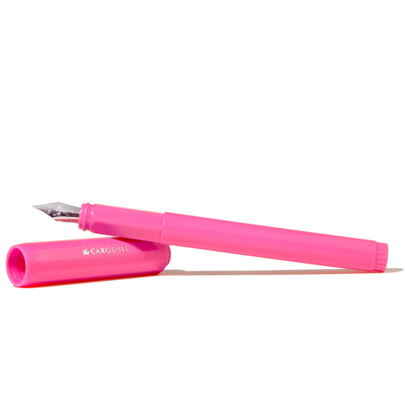 Carousel Fountain Pen - Pink Malibu Blush