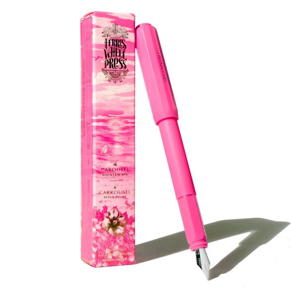 Carousel Fountain Pen - Pink Malibu Blush