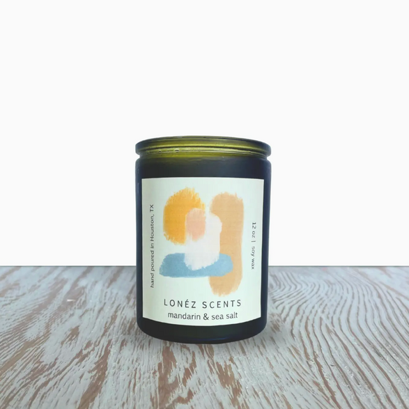 Mandarin and Sea Salt Candle