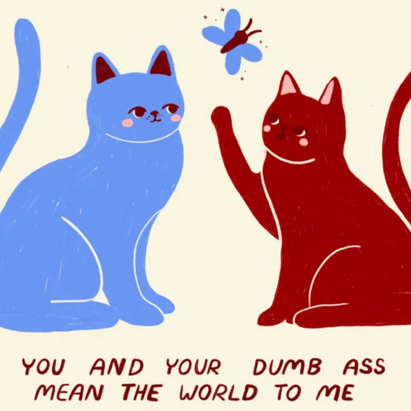 Mean the World Sticker