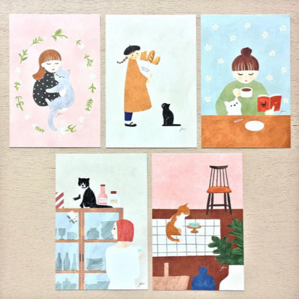 Meow Postcard - Set of 10