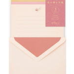Midori Pink Letter Set