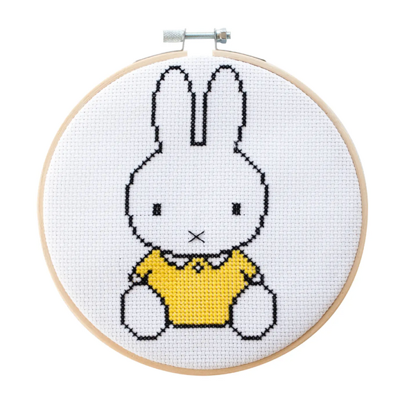Cross Stitch Kit: Yellow Miffy