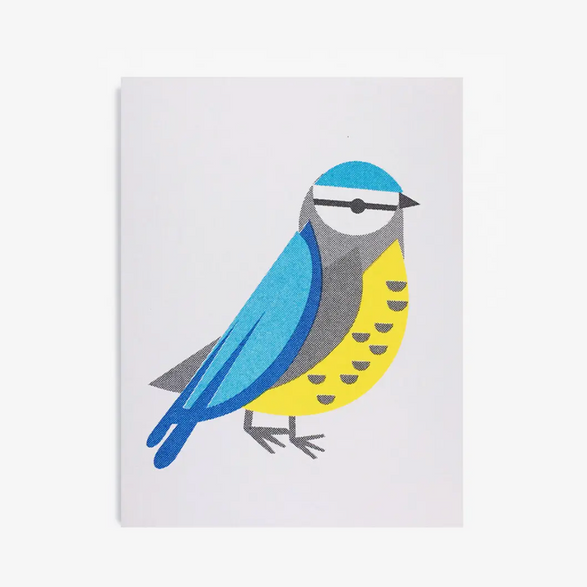 Mini Blue Tit Bird