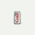 5x5 Art Print: Mini Diet Coke