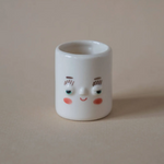 Mini Face Porcelain Planter