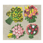 Mini Floral Bouquets: Sticker Tear Off Sheet (1)