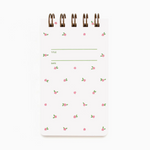 Lined Reporter Notebook - Floral Pink