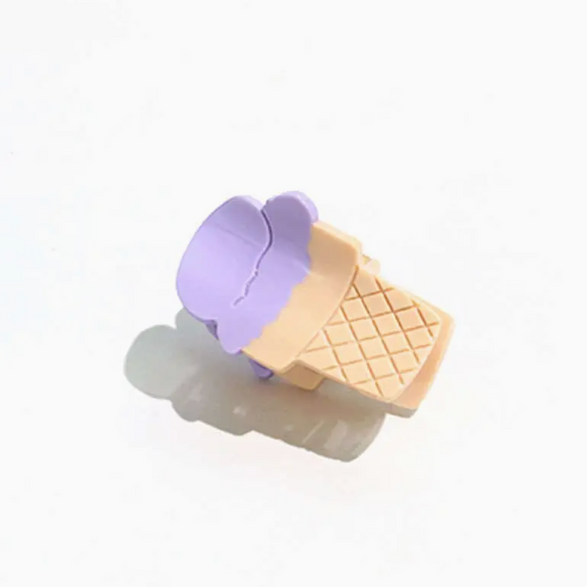 Mini Ice Cream Claw Hair Clip