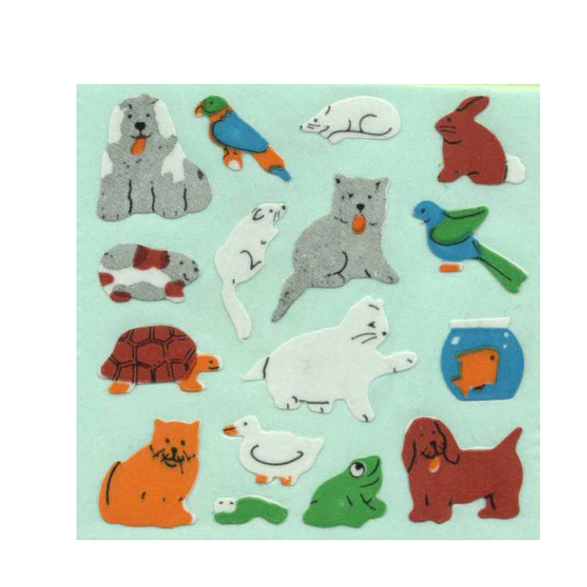 Mini Pets: Sticker Tear Off Sheet (1)