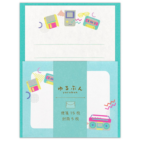 Mini Retro Pop Letter Set