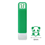 Mini Self-Inking Stamp: Studying Panda