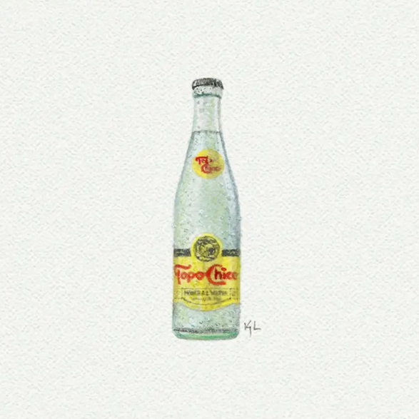 5x5 Art Print: Mini Topo Chico