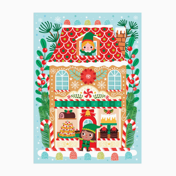 Mini Santa's Bakery Puzzle (48 Pieces)