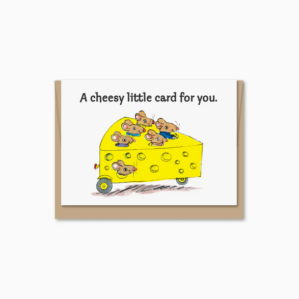 A Cheesy Mini Card