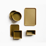 Mini Gold Bakeware Set of 6