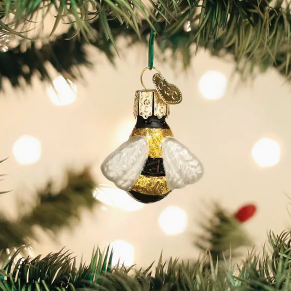 Mini Honey Bee Ornament