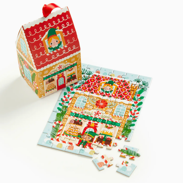 Mini Santa's Bakery Puzzle (48 Pieces)