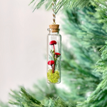 Mini Red Glass Terrarium Ornament