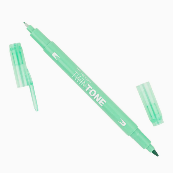 Twin Tone Dual Tip Marker Pen - 28 color options