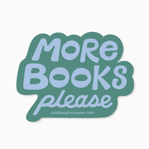 More Books Sticker