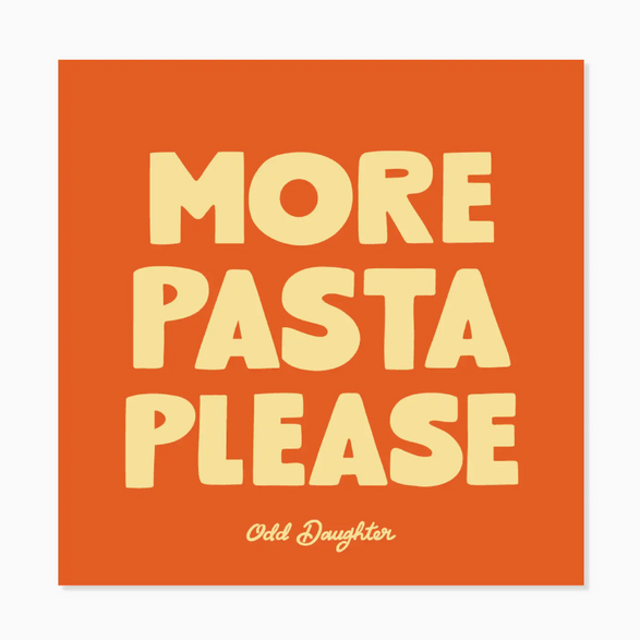 More Pasta Sticker