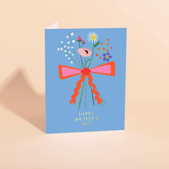 Happy Mother's Day Blue Bouquet