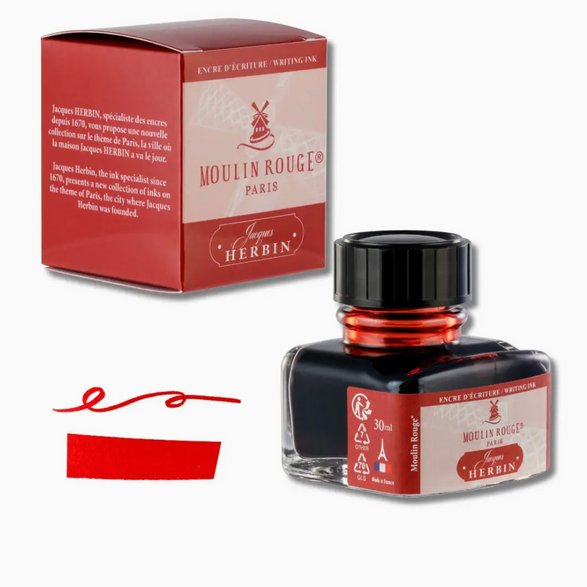 Herbin Paris Collection Fountain Pen Ink (30ml) - 5 colors
