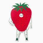 Mr. Strawberry Sticker
