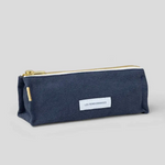 Navy Cotton Canvas Pen Pouch
