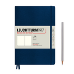 Leuchtturm Blank Notebook: Navy (Softcover) - A5
