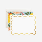 Nostalgic Florals Flat Notecards - Set of 4