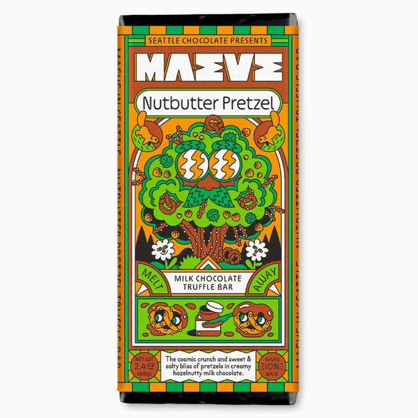 Nutbutter Pretzel Truffle Bar